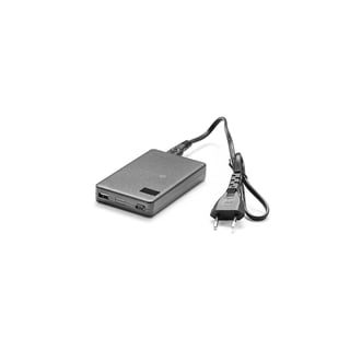 Laddare, 60 W, 1 USB-A, 1 USB-C, svart