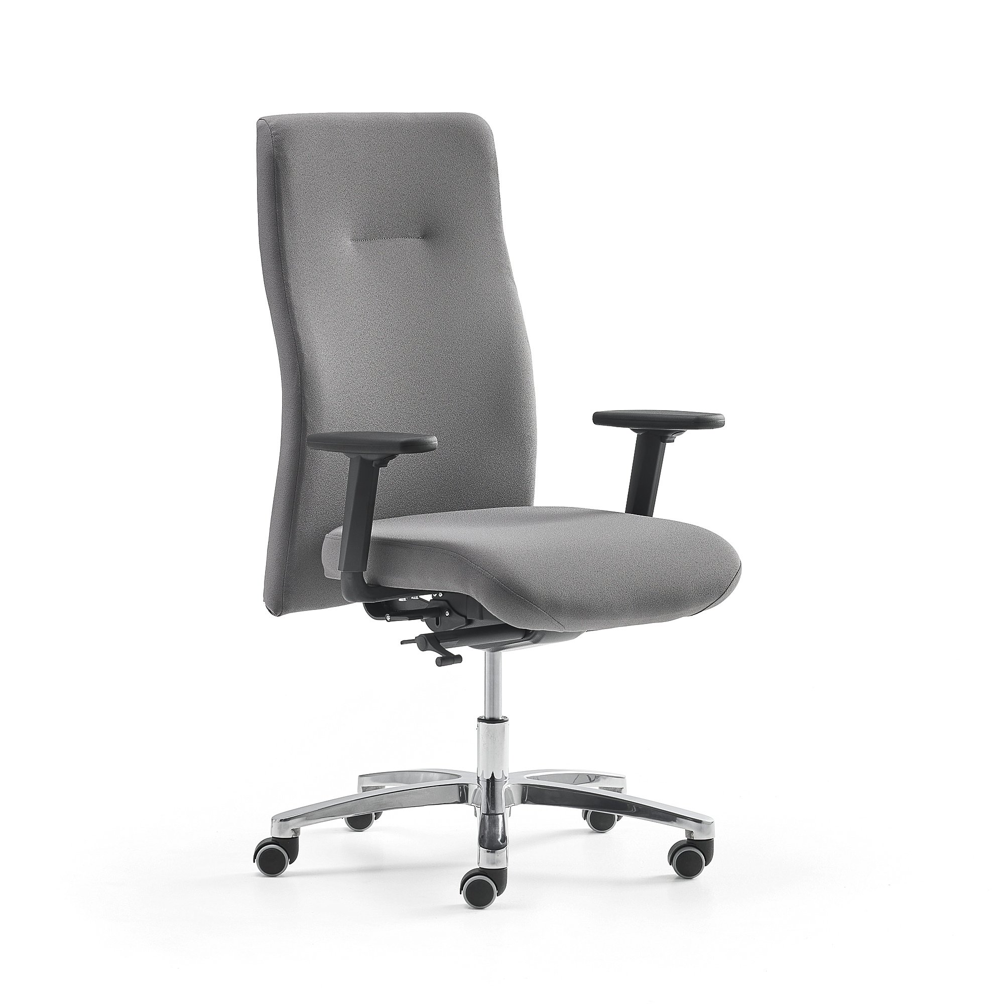 Ergonomic grey desk deals chair