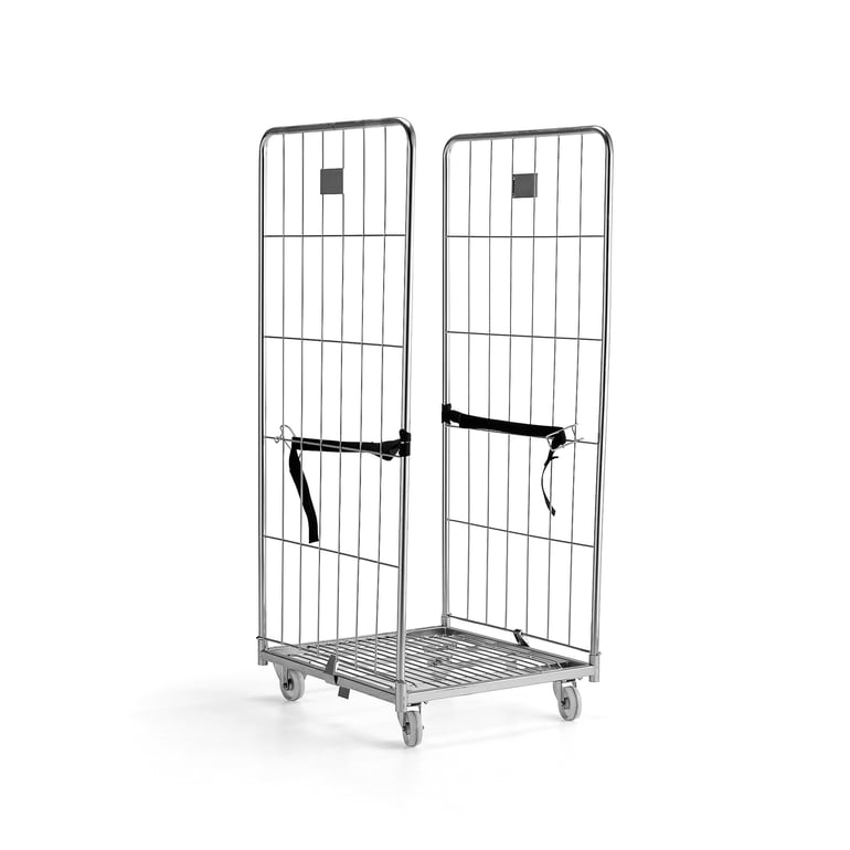 Rullcontainer MARCH, 2 sidor, 720x800x1800 mm | AJ Produkter