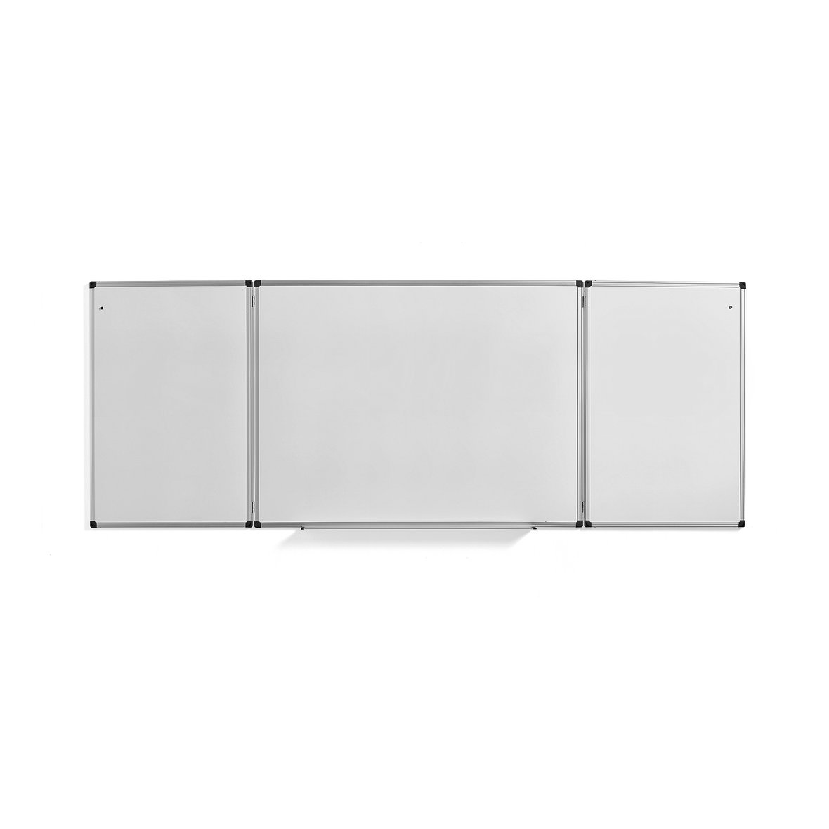 Triple panel whiteboard TRACEY, 2400x900 mm AJ Products