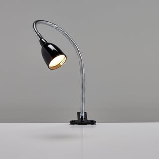 Stolna svjetiljka LEPUS, LED, stezni držač, crna