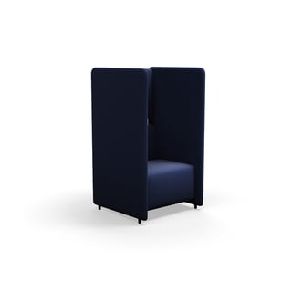Armchair CLEAR SOUND, 1-seater, fabric Pod CS, navy blue