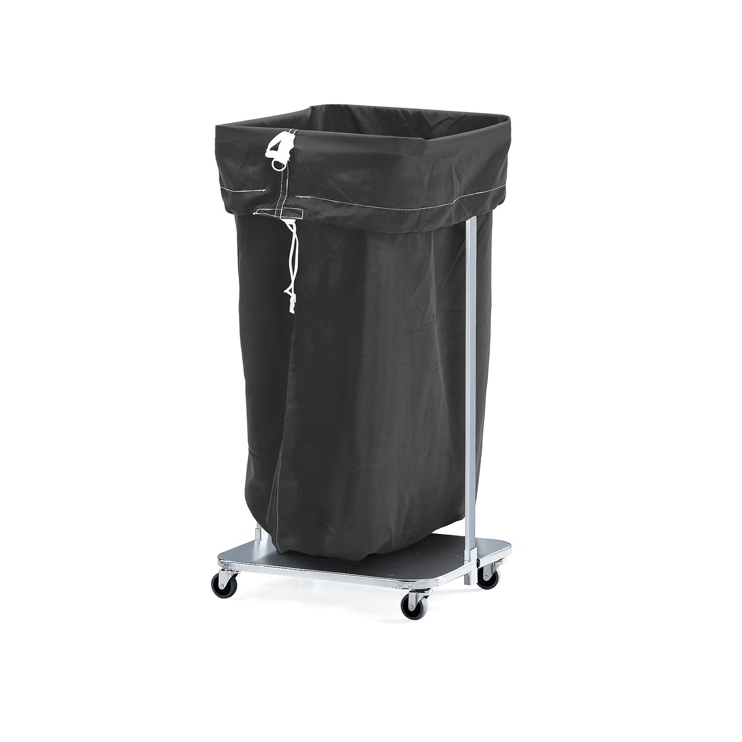 Holder for laundry hamper, 110 L, galvanised AJ Products