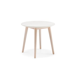 Coffee table IVY, Ø500x440 mm, white