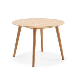 Coffee table IVY, Ø700x520 mm, oak