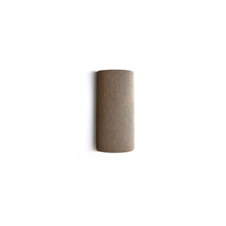 Lydabsorbent POLY, halvsylinder, Ø280 H500 mm, veggmontert, beige