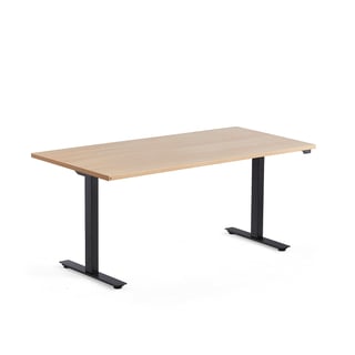 Skrivbord MODULUS höj och sänkbart, 1600x800 mm, eklaminat