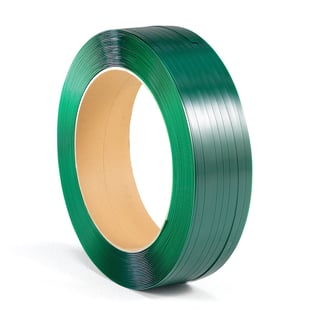 Emballeringsband/PET-band, 16x0,9 mm, 1500 m, innerdiam. 406 mm