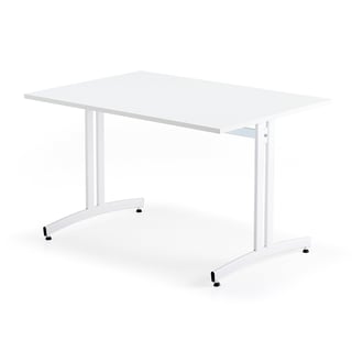 Canteen table SANNA, 1200x800x720 mm, white