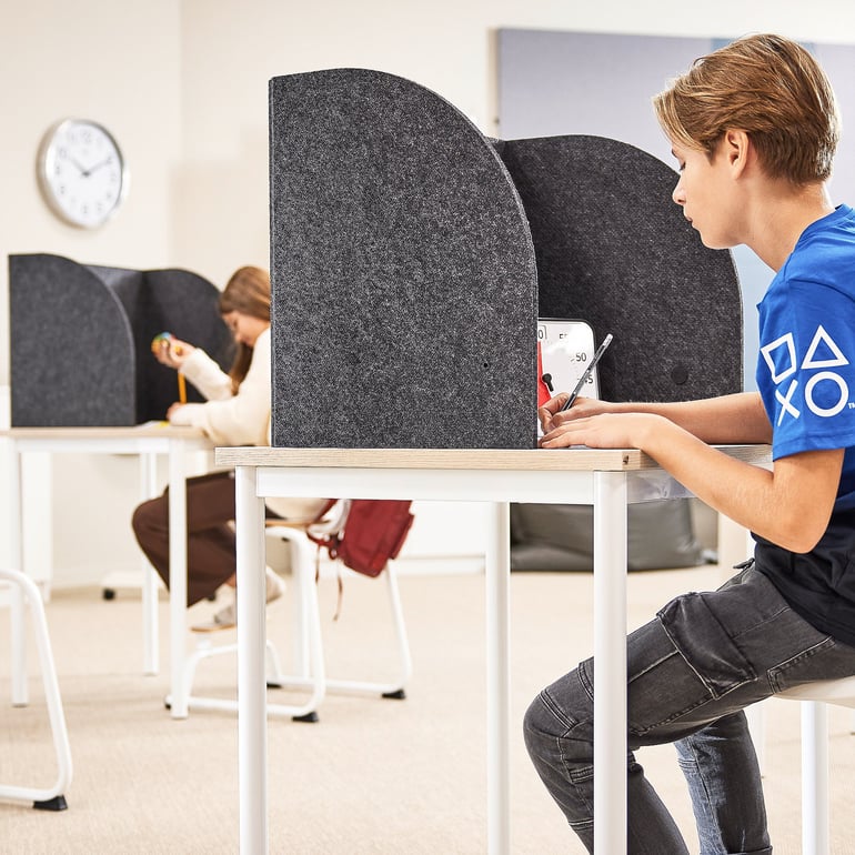 Study screen, grey | AJ Products