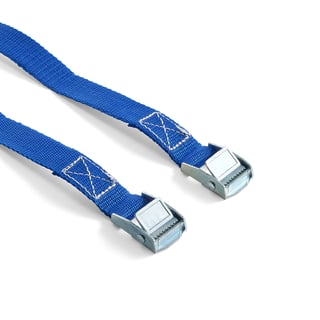 Long lashing strap, 2000 mm, blue, pack of 2