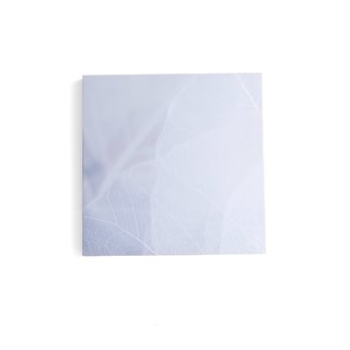 Akustický panel IMAGE, zimný list, 800x800 mm, šedá