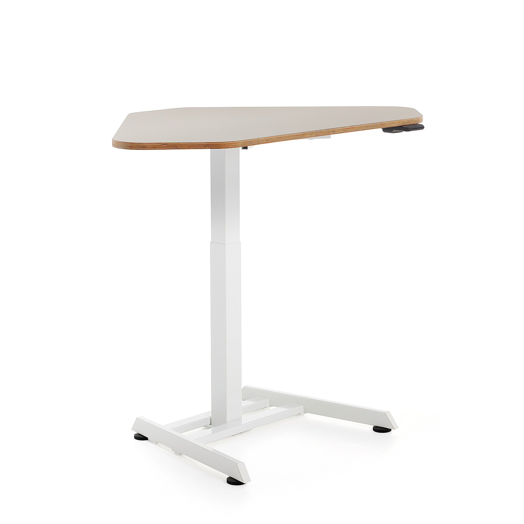 White corner online table top