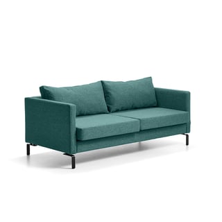 Sofa HARMONY, 3-personers, stof GAVA, grøn