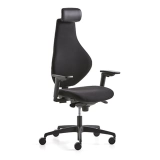 Office chair HURRAY, high back, black