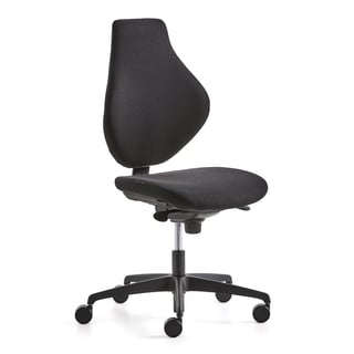 Office chair HURRAY, low back, black