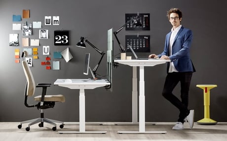 6 fordeler med høydejusterbare skrivebord