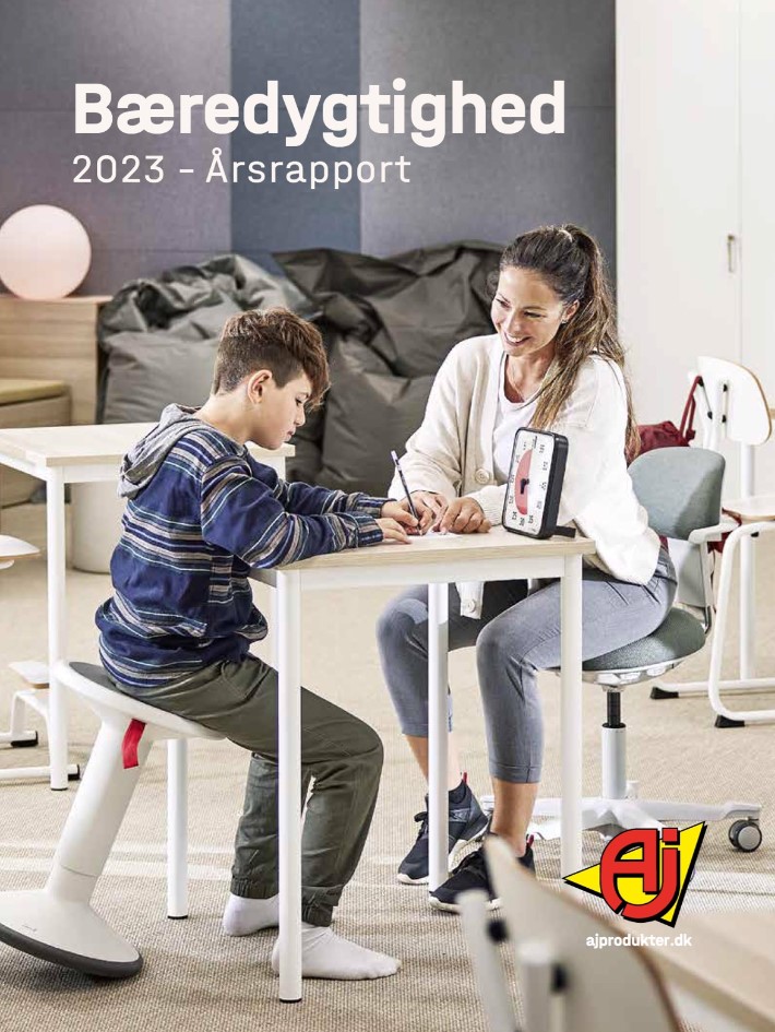 AJ Produkters Bæredygtighedsrapport år 2023
