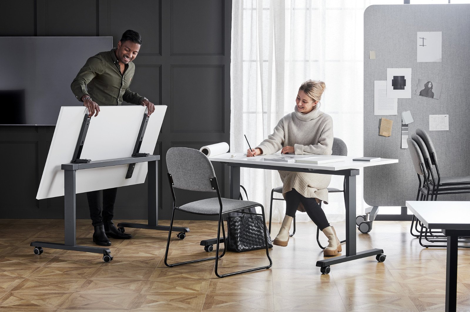 Møtebord for små og store møterom | AJ Produkter