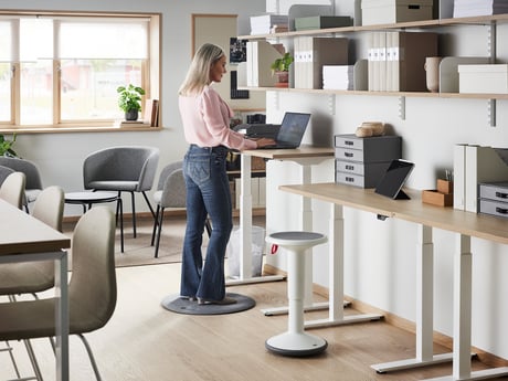 Height-adjustable desks shown to reduce sitting by over an hour a day