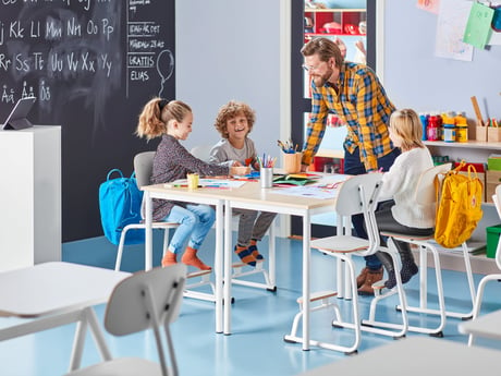 Øg effektiviteten og trivslen med ergonomiske klasseværelser