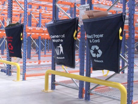 How to recycle in warehouses
