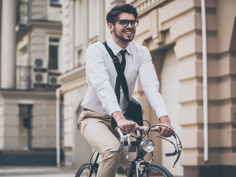 Take the bike to work - for better well-being
