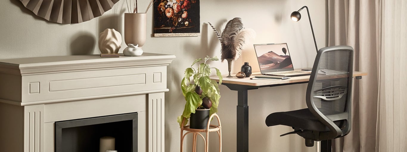 Creating an ergonomic workspace at home