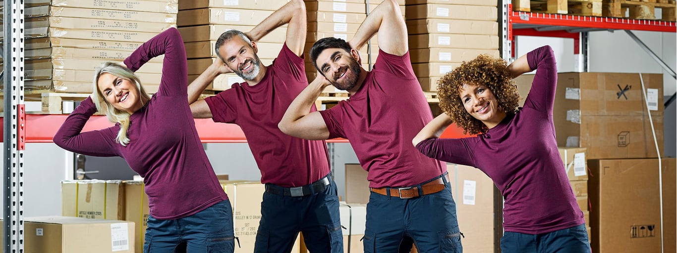 Udělejte si pauzu a protáhněte se!