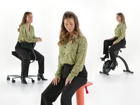 Kako aktivni stoli povečajo gibanje in povečajo energijo