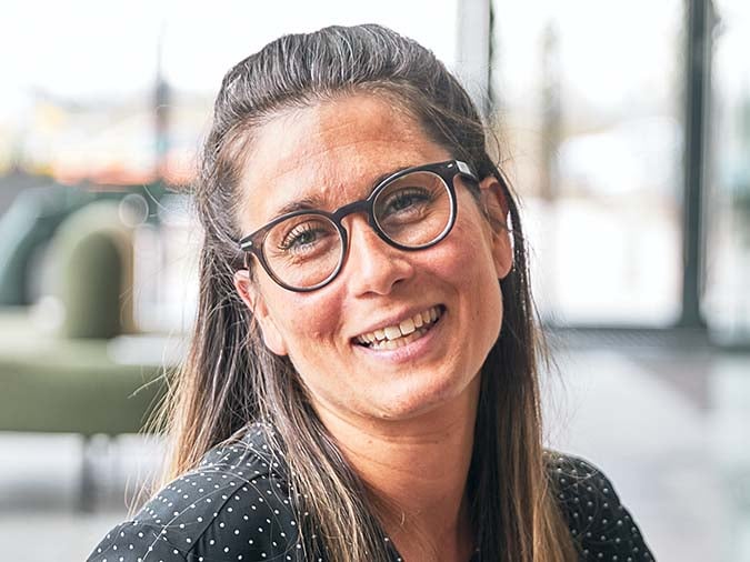 Head shot of woman