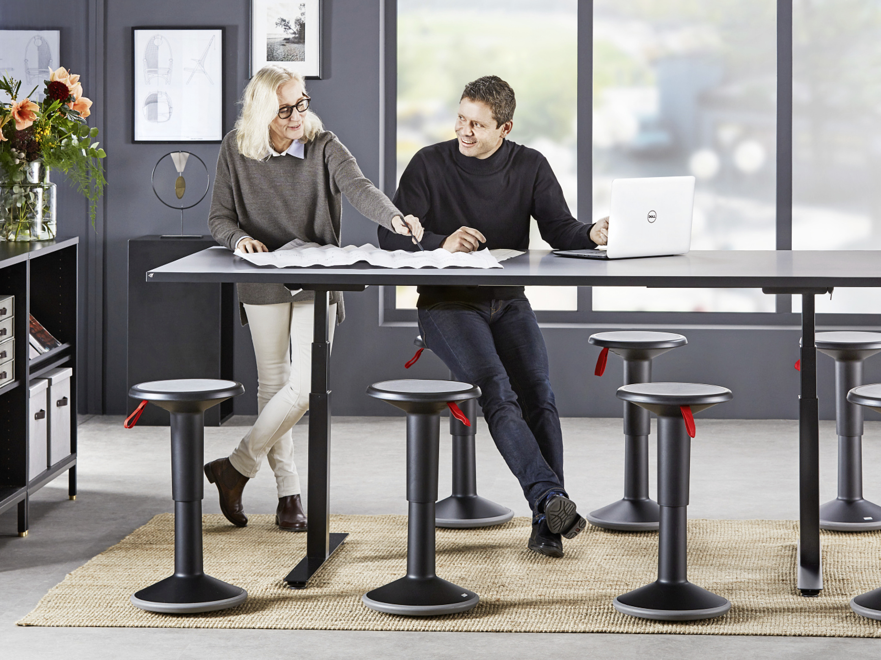 Tall deals meeting table