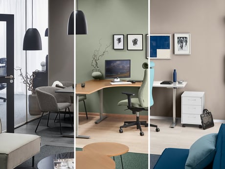 Katere so najboljše pisarniške barve za produktivnost in dobro počutje?