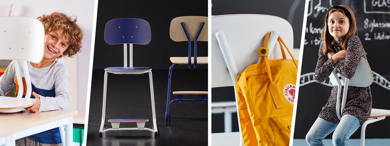 YNGVE – unikali mokyklinė kėdė