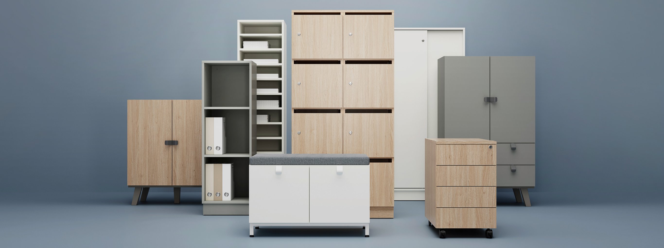 QBUS - adaptable storage with a modern design | AJ Products